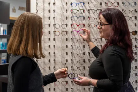 Choix de lunettes